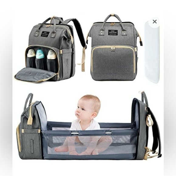Tiny Ocra Other - Tiny Orca Multifunctional Diaper Bag